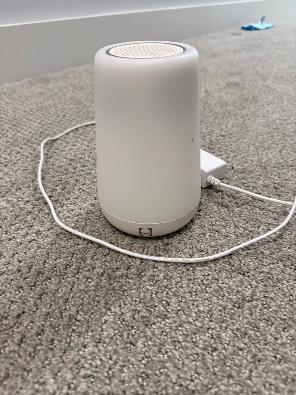 White LED Touch Lamp with Built-In Speaker